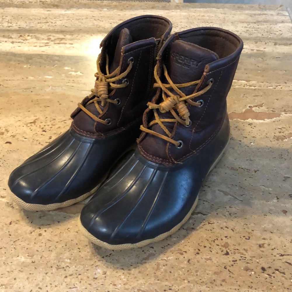 SPERRY Saltwater Duck Boots Size 7!